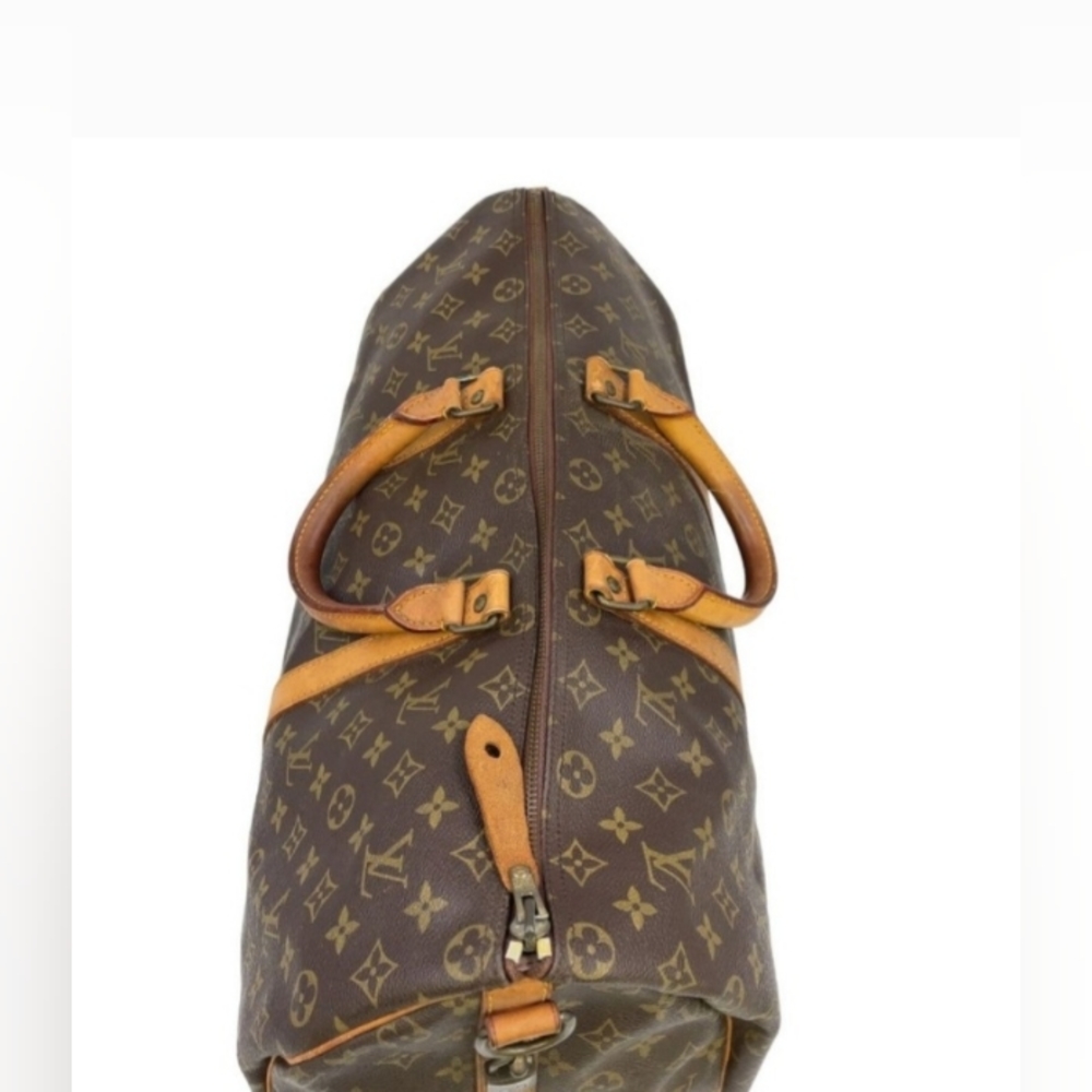 Louis Vuitton Travel Bag Keepall Bandouliere 50 Brown Monogram - Picture 3 of 13